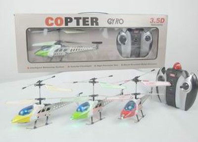 3.5 CHANNEL R/C HELICOPER W/LIGHT，TOP,