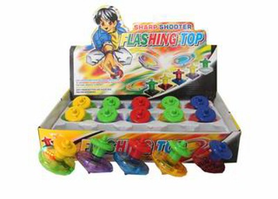 WIND UP FLASHING TOP(15PCS),