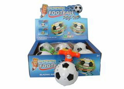 WIND UP FLASHING TOP (6PCS),