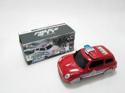 B/O POLICE CAR W/LIGHT AND SOUND,