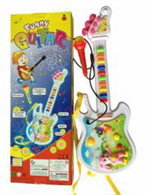 ELECTRONIC LEAD GUITAR W/LIGHT,