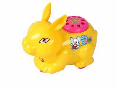 PULLING RABBIT WITH BELL,