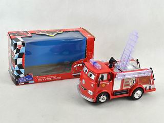 B/O FIRE TRUCK W/LIGHT,MUSIC,
