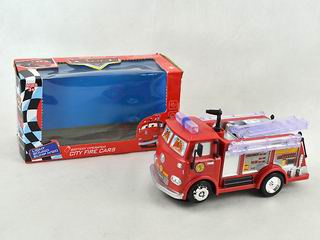 B/O FIRE TRUCK W/LIGHT,MUSIC,