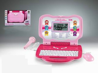LEARNING MACHINE W/MICROPHONE (ENGLISH AND SPANISH),