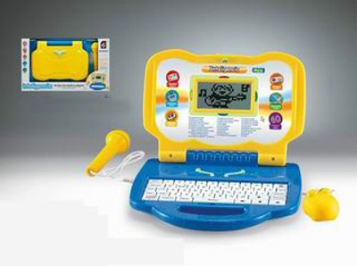 LEARNING MACHINE W/MICROPHONE (ENGLISH AND SPANISH),