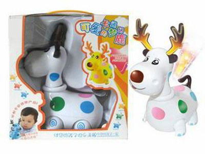 B/O DEER W/LIGHT MUSIC,