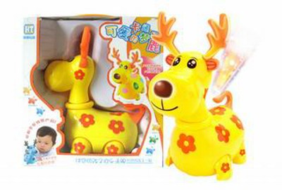 B/O DEER W/LIGHT MUSIC,