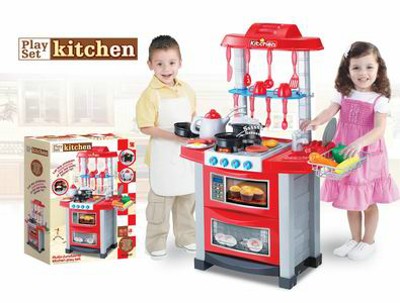 KITCHEN SET W/MUSIC,LIGHT,