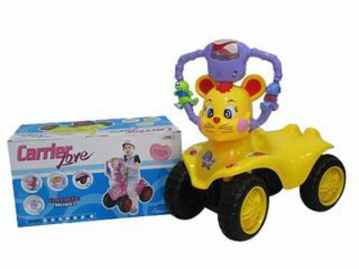 SLIDE BABY CAR W/LIGHT&MUSIC,