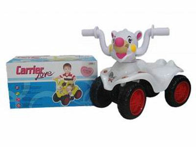 SLIDE BABY CAR W/LIGHT&MUSIC,