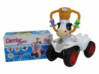 SLIDE BABY CAR W/LIGHT&MUSIC,