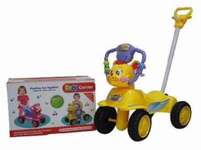 SLIDE BABY CAR W/LIGHT&MUSIC,