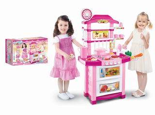 KITCHEN SET W/MUSIC,LIGHT,