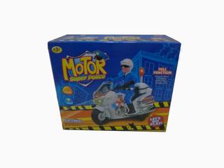 B/O POLICE MOTORCYCLE W/SOUND,LIGHT,