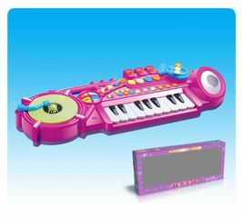 ELECTRONIC ORGAN W/MUSIC,