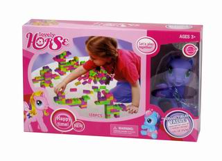 THE PONY TOY BLOCK SET,