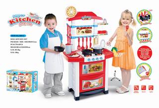 KITCHEN SET W/MUSIC,LIGHT,