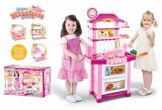 KITCHEN SET W/MUSIC,LIGHT,