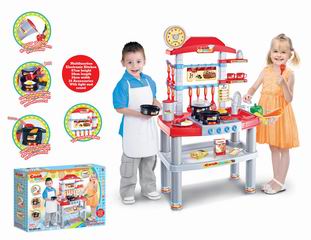 KITCHEN SET W/MUSIC,LIGHT,