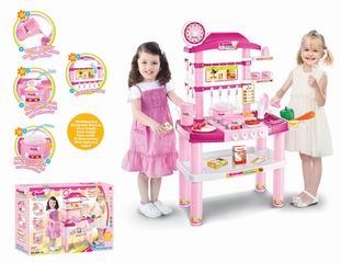 KITCHEN SET W/MUSIC,LIGHT,