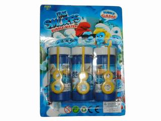 THE SMURFS BUBBLE WATER,