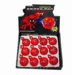 PULLING SUPER MAN TOP W/LIGHT&MUSIC 12PCS,