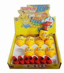 WIND UP SPONGEBOB W/LIGHT&MUSIC 8PCS,
