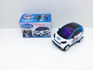 ICE PRINCESS ELECTRIC CAR W/3D LIGHT & MUSIC,