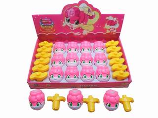 PINK ELVES GYRO W/LIGHT & MUSIC,