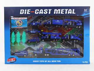 ALLOY POLICE SET,