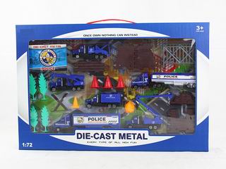 ALLOY POLICE SET,