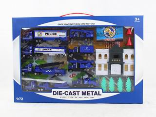 ALLOY POLICE SET,