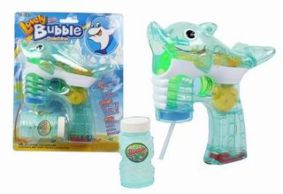 BUBBLE GUN W/MUSIC & LIGHT,