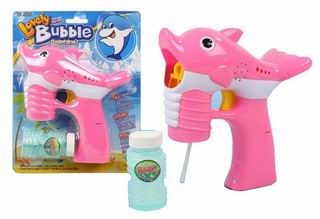 BUBBLE GUN W/MUSIC & LIGHT,