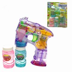 BUBBLE GUN W/LIGHT AND MUSIC,