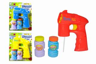 BUBBLE GUN W/MUSIC & LIGHT,