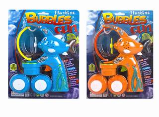 BUBBLE GUN W/MUSIC & LIGHT,