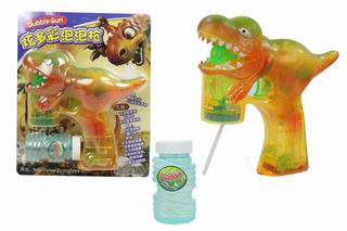 BUBBLE GUN W/MUSIC & LIGHT,