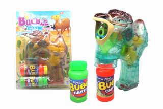 BUBBLE GUN W/MUSIC &LIGHT,