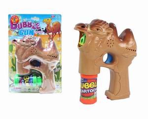 BUBBLE GUN W/LIGHT AND MUSIC,