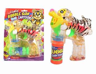 BUBBLE GUN W/MUSIC & LIGHT,