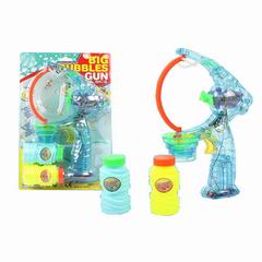 BUBBLE GUN W/MUSIC & MUSIC,