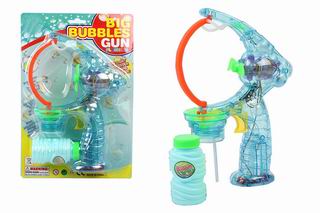 BUBBLE GUN W/MUSIC & LIGHT,