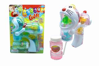 BUBBLE GUN W/MUSIC & LIGHT,