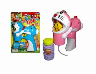 BUBBLE GUN W/MUSIC & LIGHT,