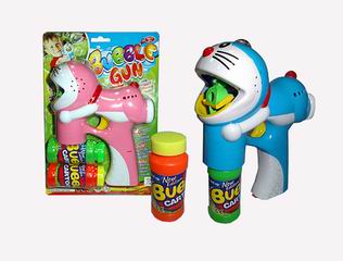 BUBBLE GUN W/MUSIC & LIGHT,