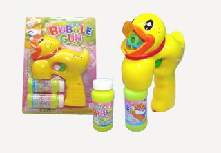 BUBBLE GUN W/MUSIC & LIGHT,
