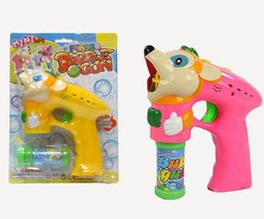 BUBBLE GUN W/MUSIC & LIGHT,