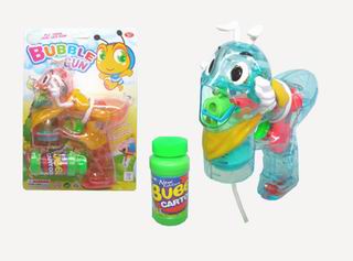 BUBBLE GUN W/MUSIC & LIGHT,